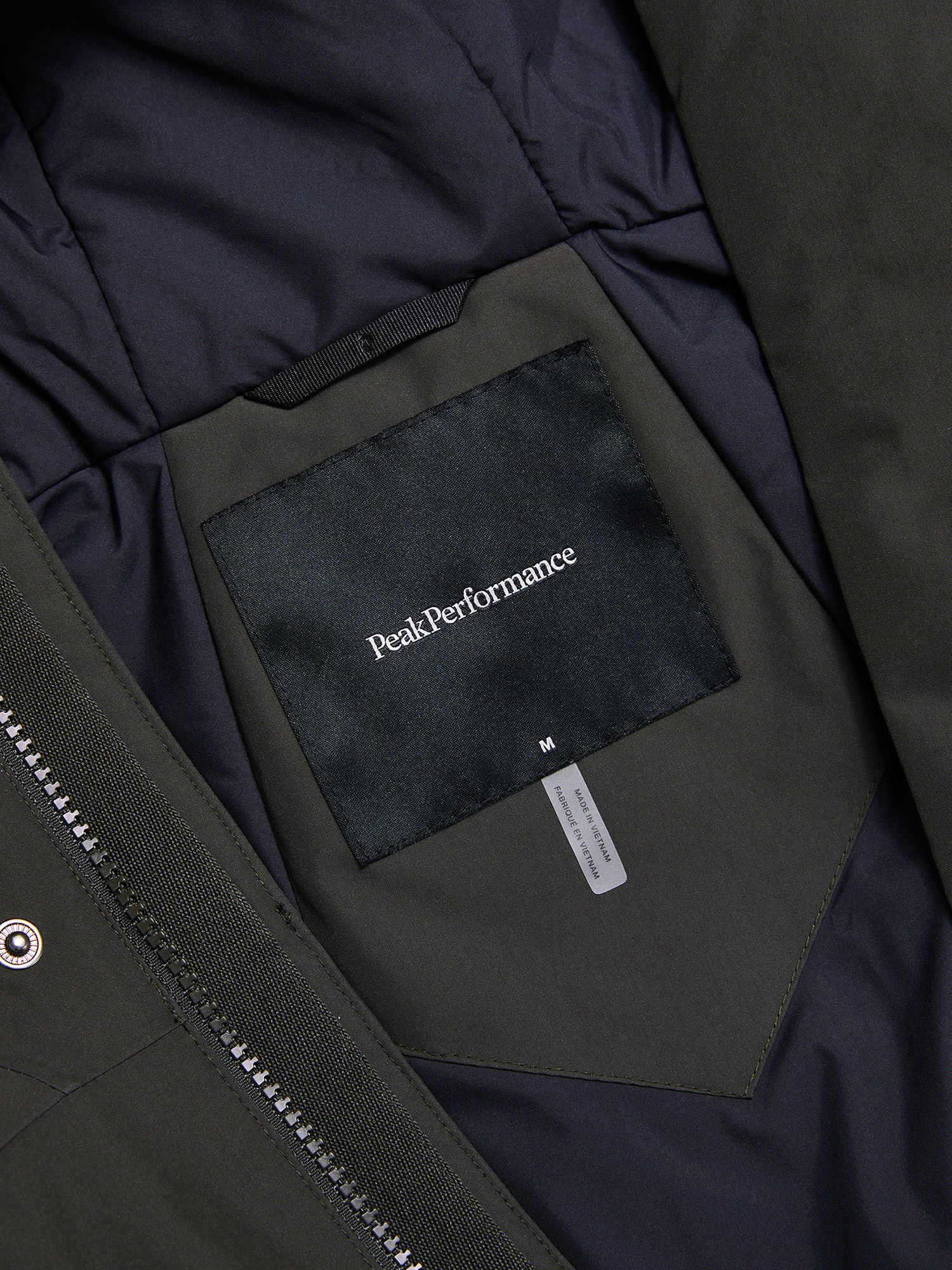 Peak Performance Men's Treeline HIPE Insulated Shell Parka - Miesten talvitakki Musta 04