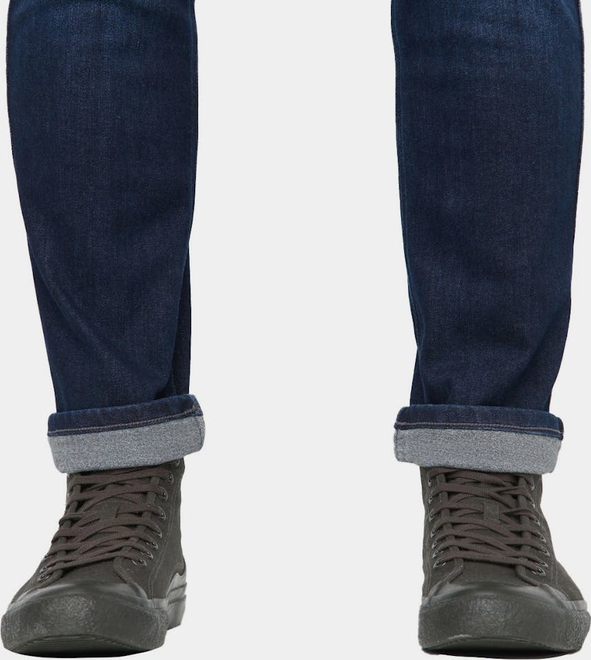 Duer Men's Tech Fleece Relax Taper Dark Indigo 03