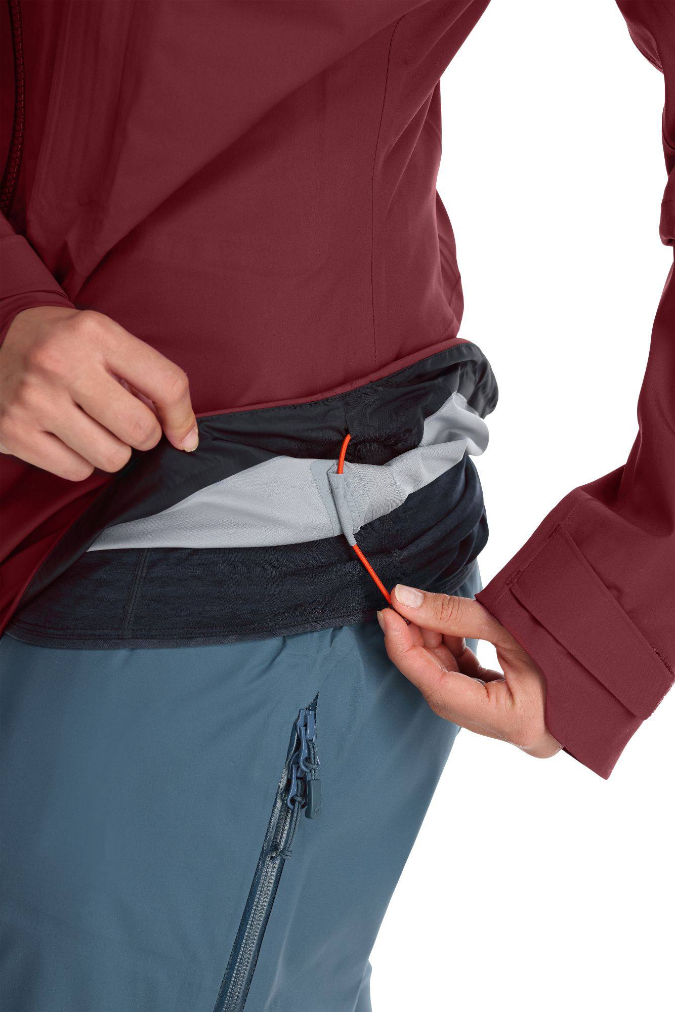 Rab Women's Khroma Kinetic Ski Jacket Deep Heather 09