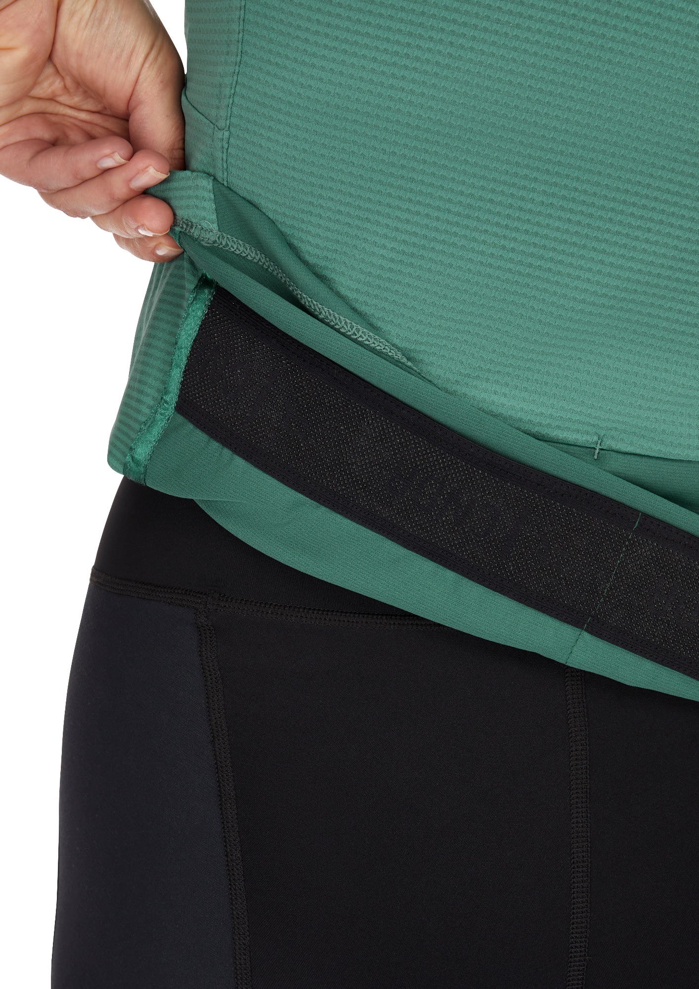 Rab Women's Cinder Tract Jersey Green Slate / Eucalyptus 11