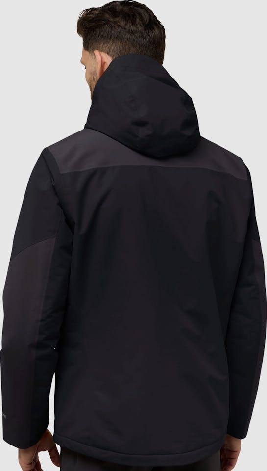 Jack Wolfskin Men's Jasper Ins Jacket - Miesten talvitakki Musta 02