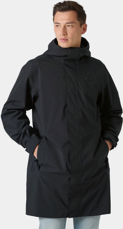 Helly Hansen Men's Brussel Rain Coat Musta 01