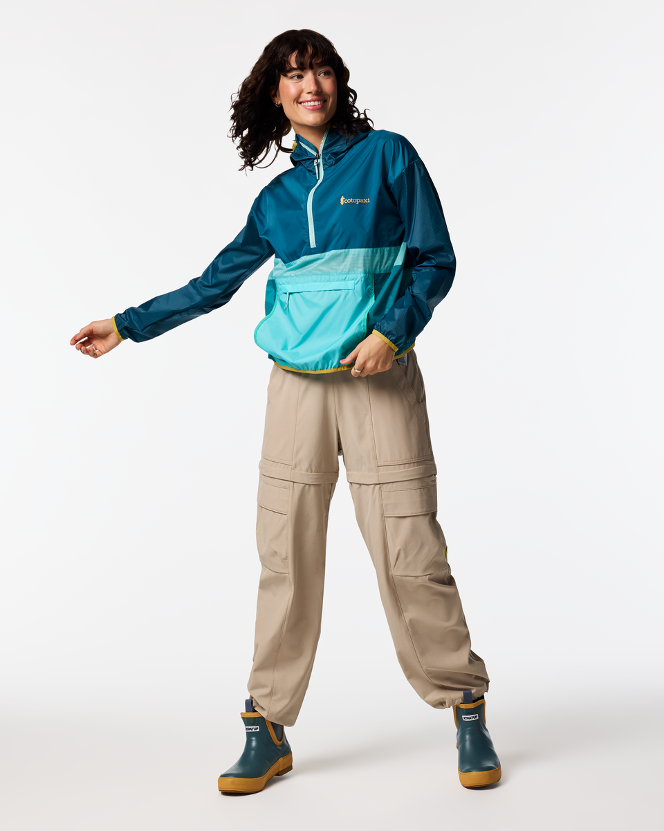 Cotopaxi Women's Teca Half Zip Windbreaker Waikiki 03