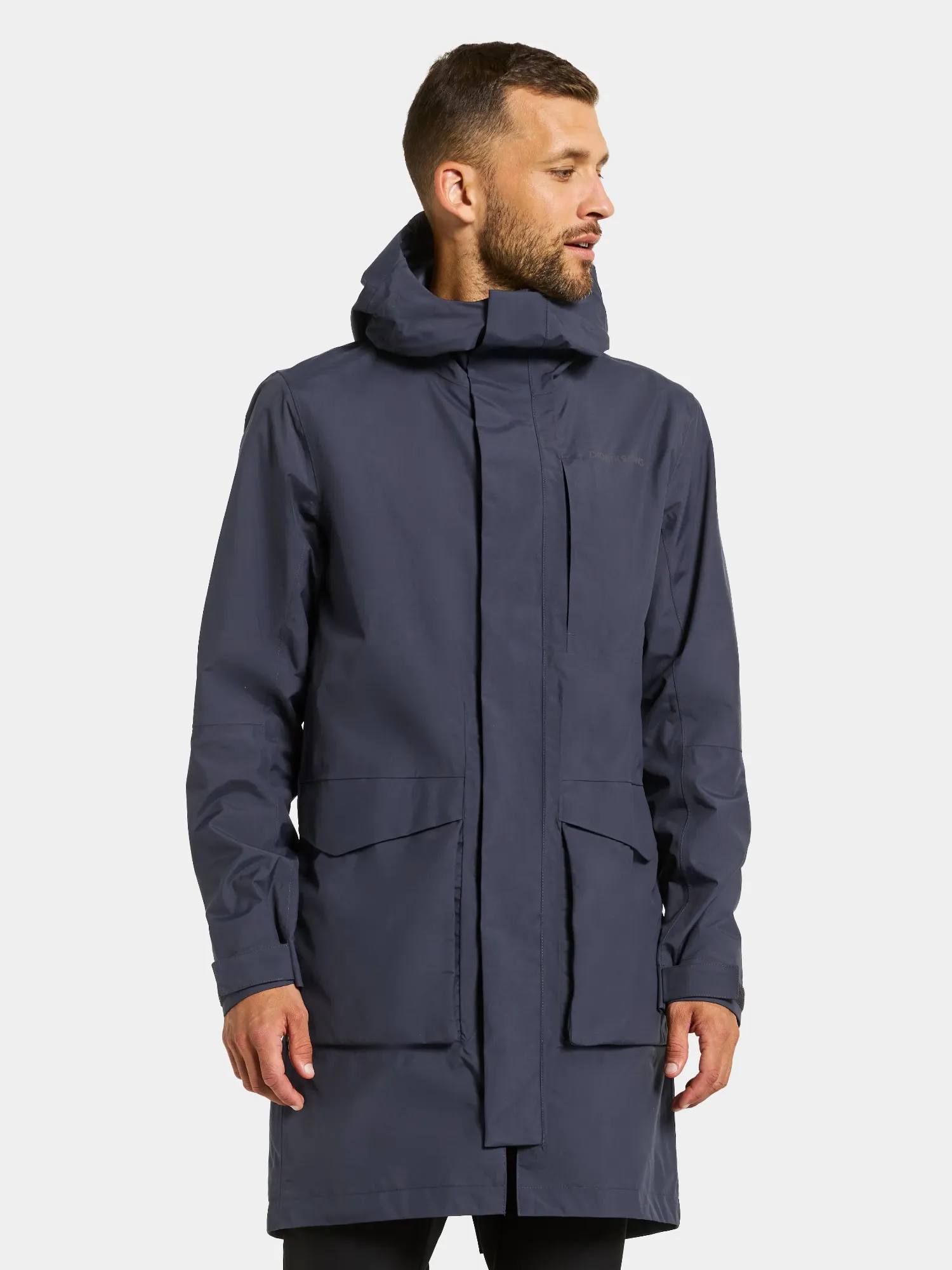 Didriksons Men's Andreas 2 Parka Tummansininen 02