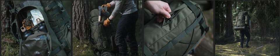 Savotta Side Pouch 12L Green 04