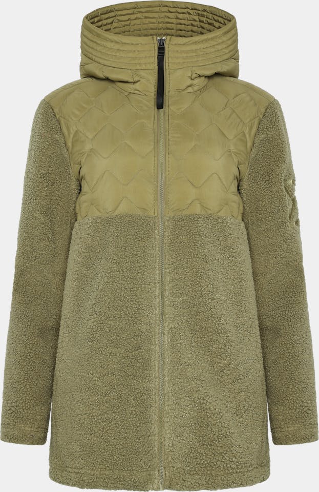 Didriksons Women's Bibi 2 Full Zip Olive 04