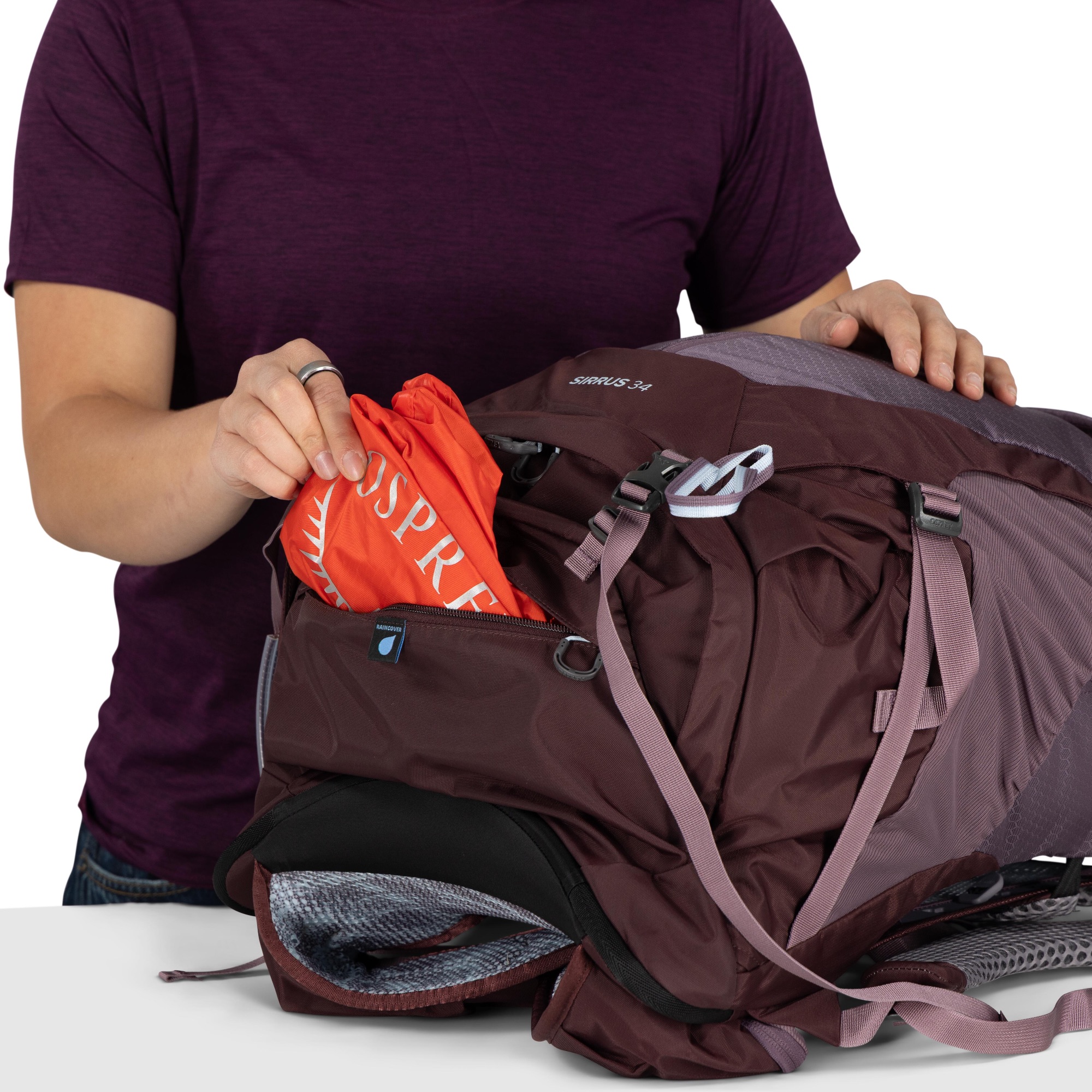 Osprey Sirrus 34 Purple Dusk 05