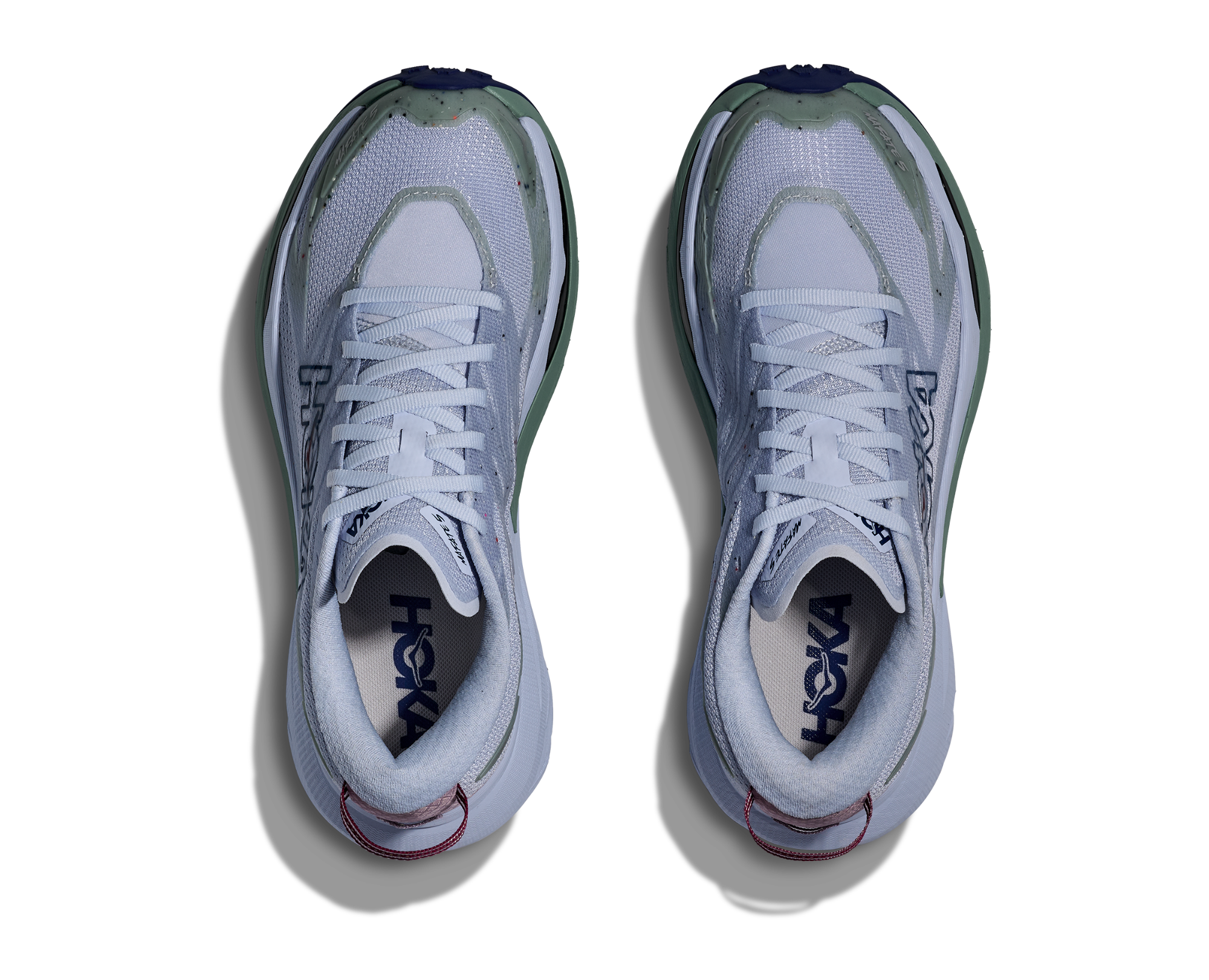 Hoka Women's Mafate 5 Ambient Blue / Rosemary 03