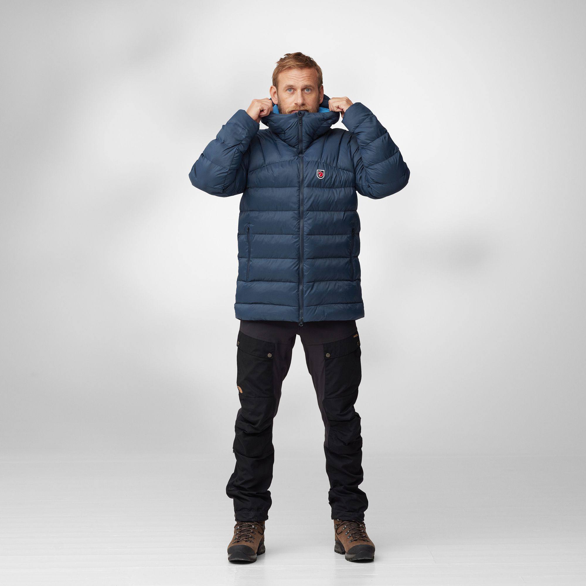 Fjällräven Men's Expedition Mid Winter Jacket Navy/Un Blue 08