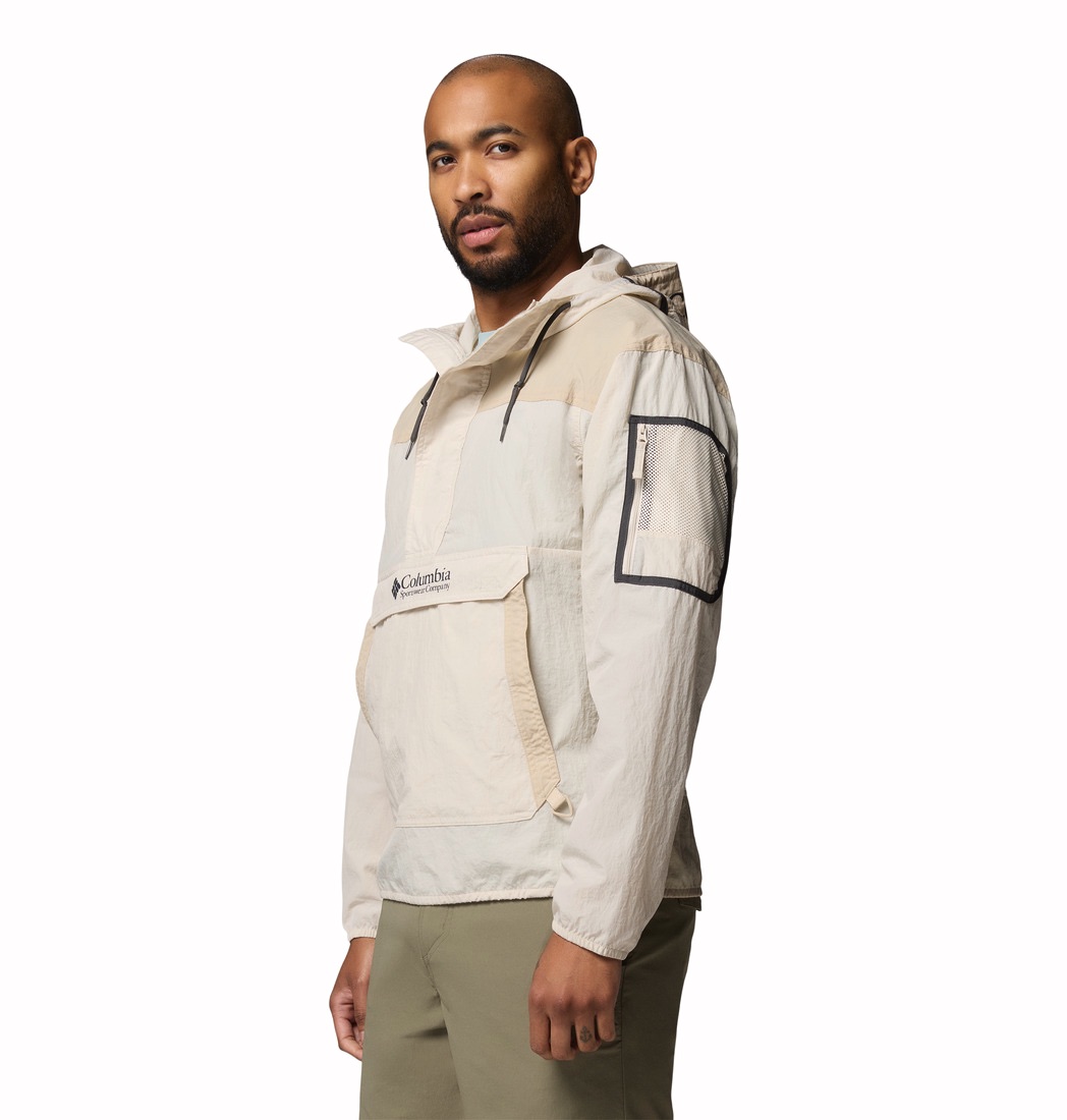 Columbia Challenger Windbreaker Anorak Dark Stone, Outdoor Fun Icons 02