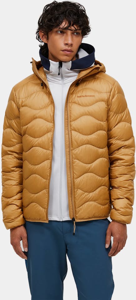 Peak Performance Men's Helium Down Hood Jacket Sierra Sand 01