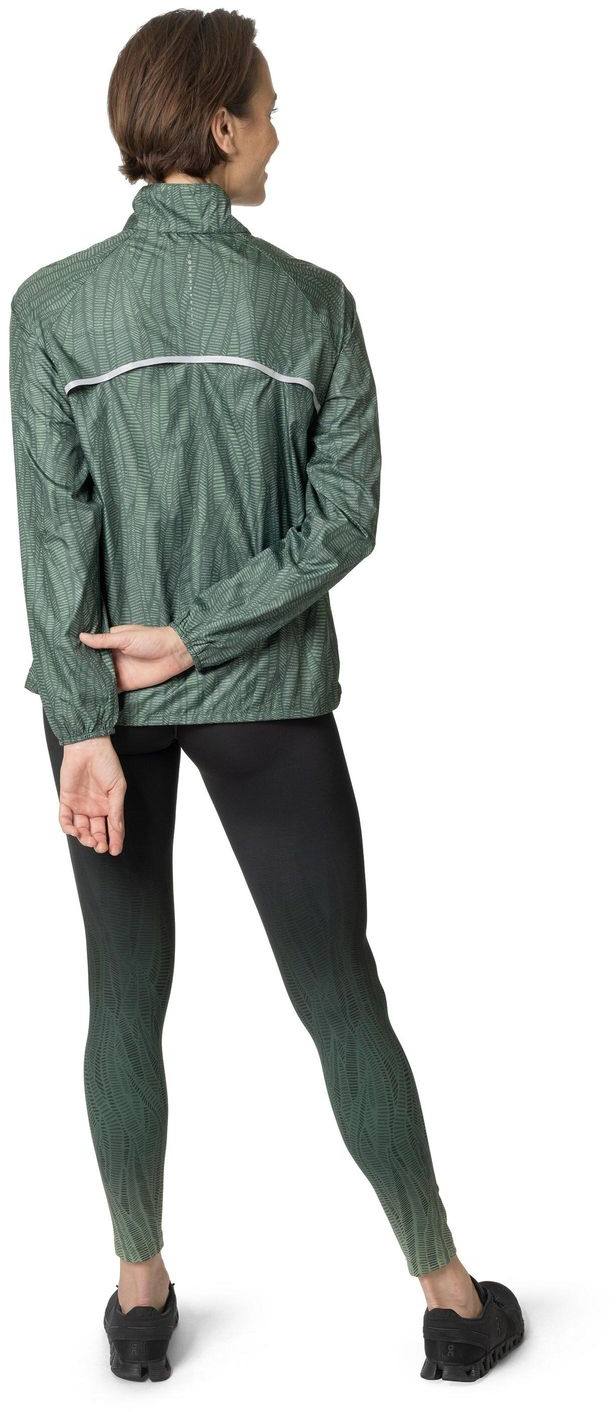 Odlo Women's Zeroweight Print Tights Loden 05