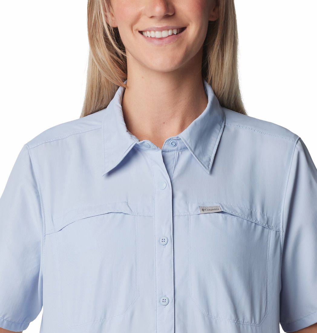 Columbia Women's Silver Ridge 3.0 Short Sleeve Vaaleansininen 03
