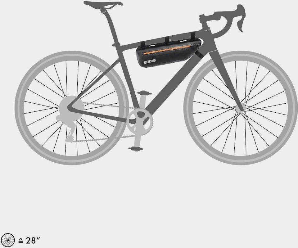 Ortlieb Frame-pack 3L Toptube Black 05