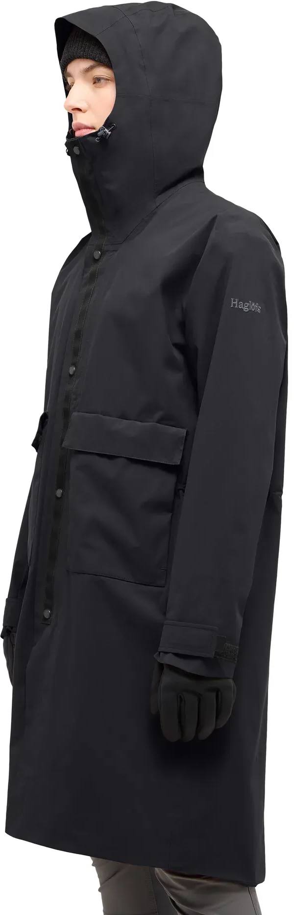 Haglöfs Women's Mono Proof Parka Musta 04