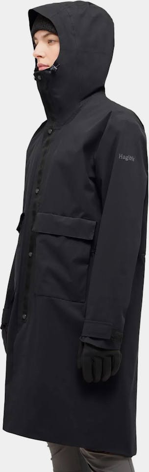 Haglöfs Women's Mono Proof Parka Musta 04