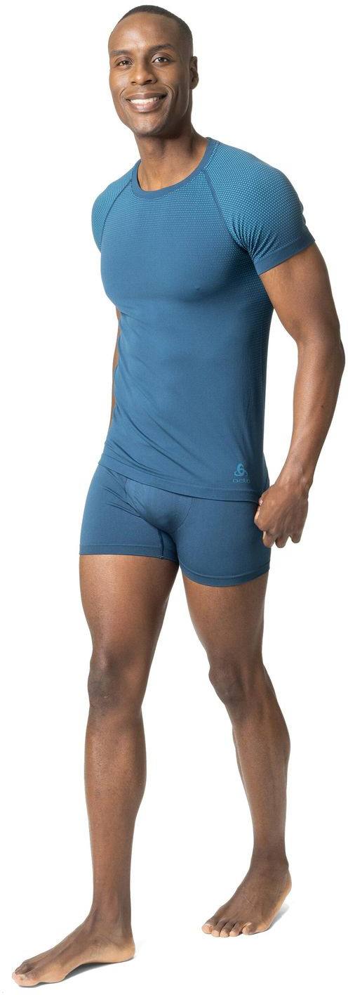 Odlo Men's The Performance Light Eco Short Sleeve T-shirt Sininen 03