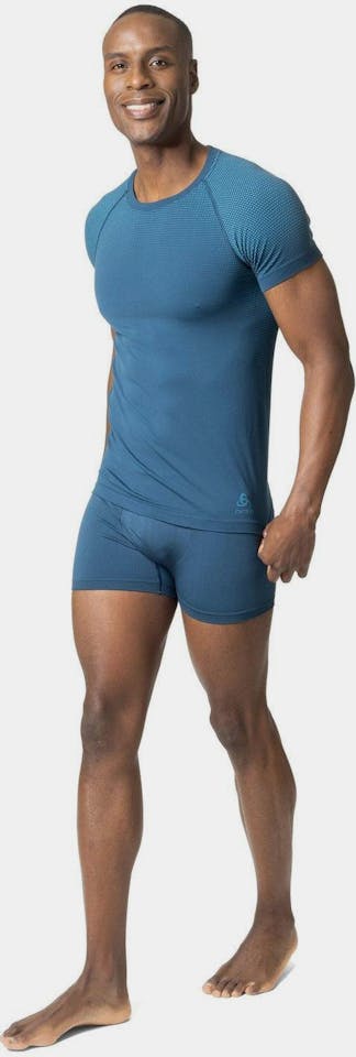Odlo Men's The Performance Light Eco Short Sleeve T-shirt Sininen 03
