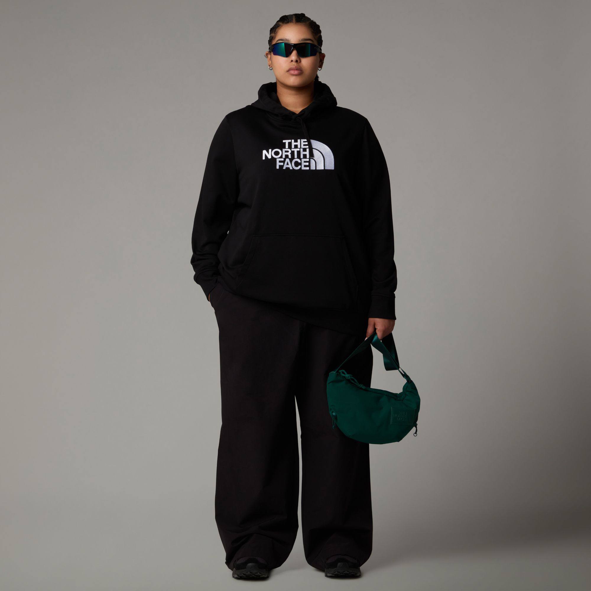 The North Face Women's Drew Peak Plus Hoodie Black 02