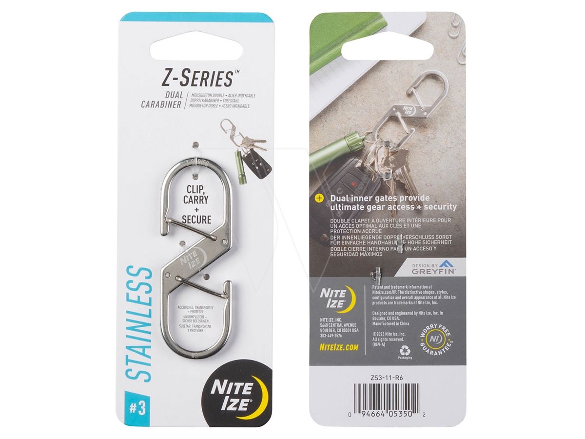 Nite Ize Z-series #3 Dual Carabiner  02