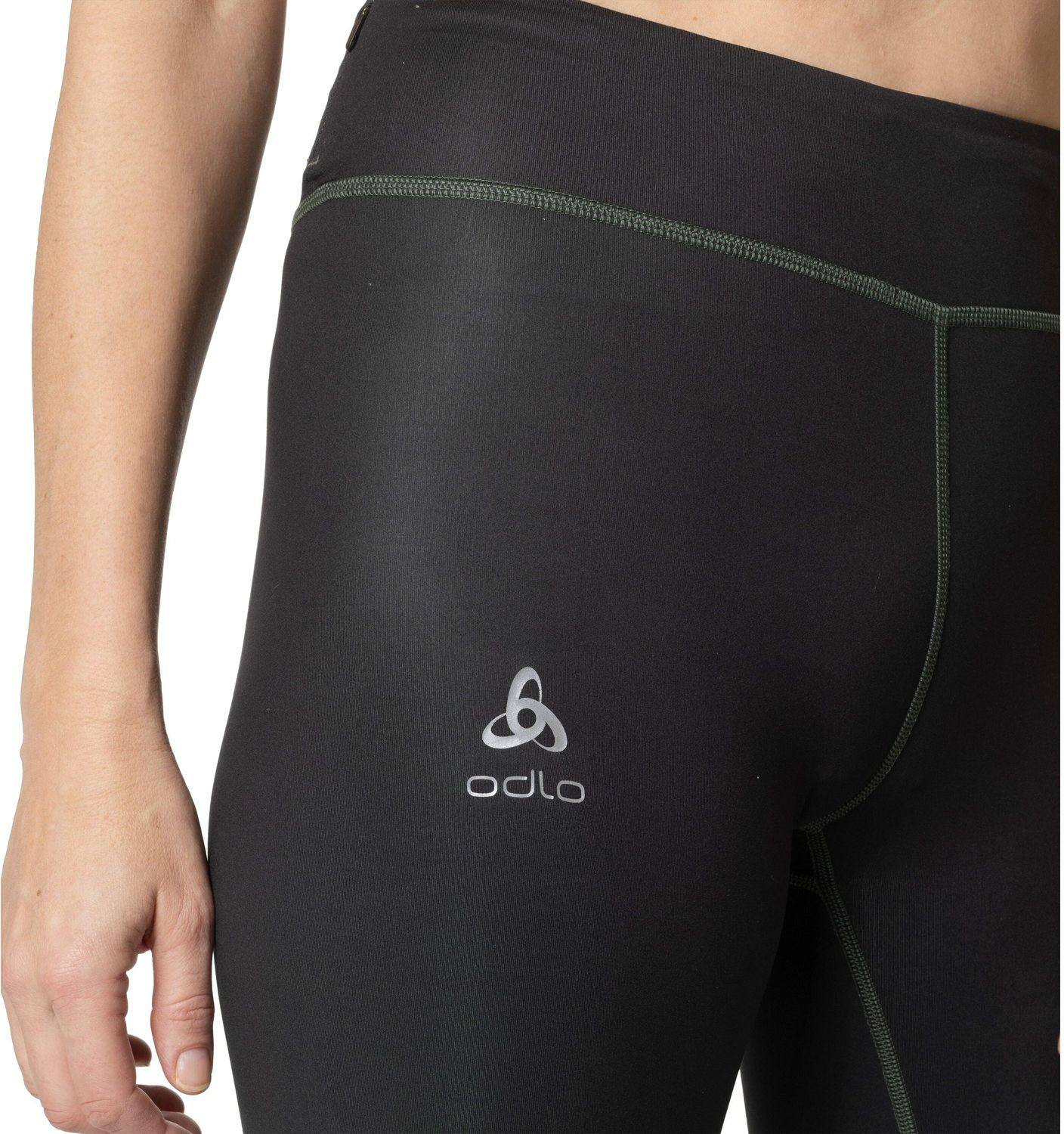 Odlo Women's Zeroweight Print Tights Loden 02