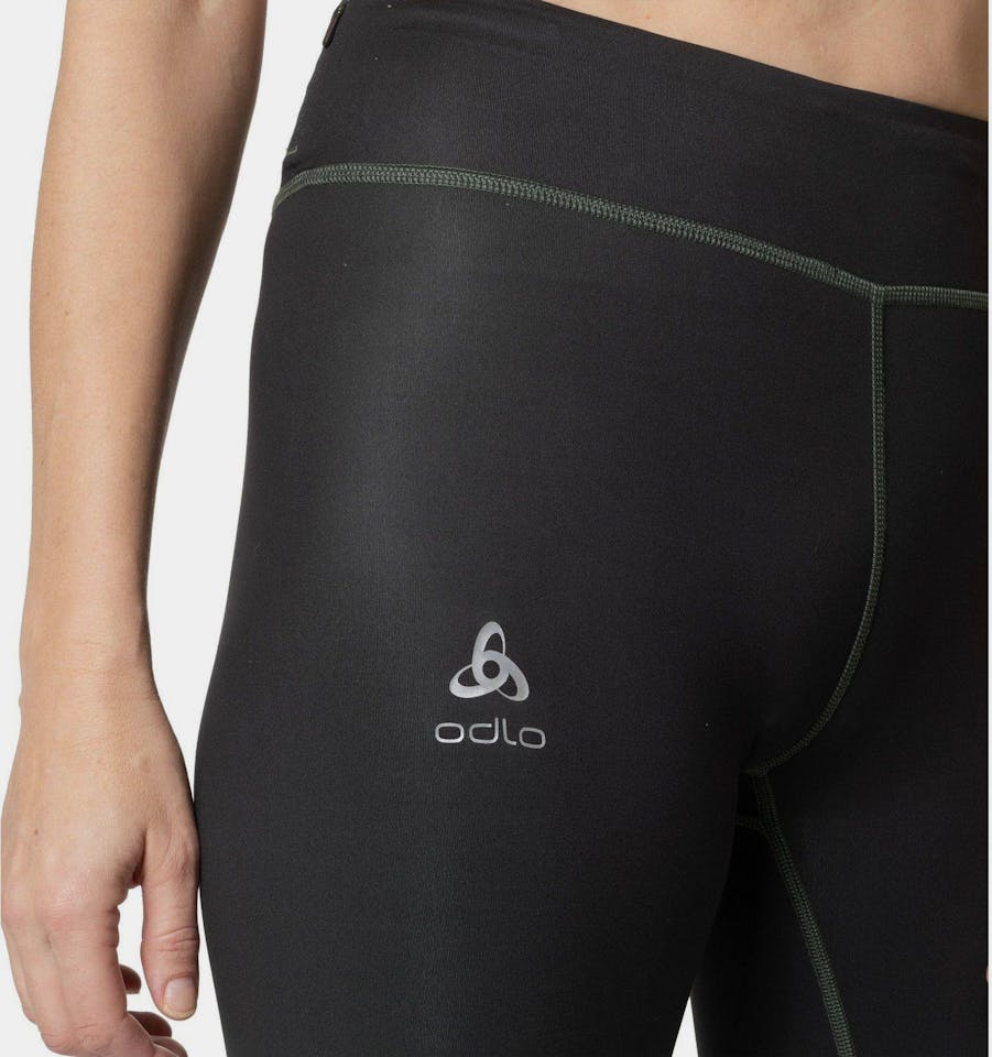 Odlo Women's Zeroweight Print Tights Loden 02