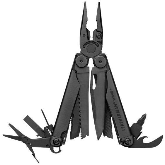 Leatherman Wave+ Black with Molle Pouch