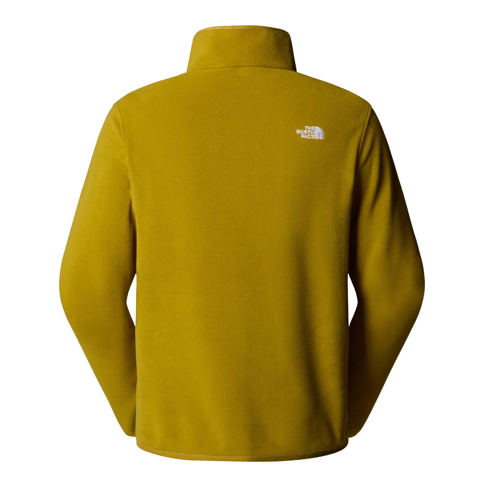 The North Face Men's Glacier Fleece 1/4 Zip Deep Dijon 02