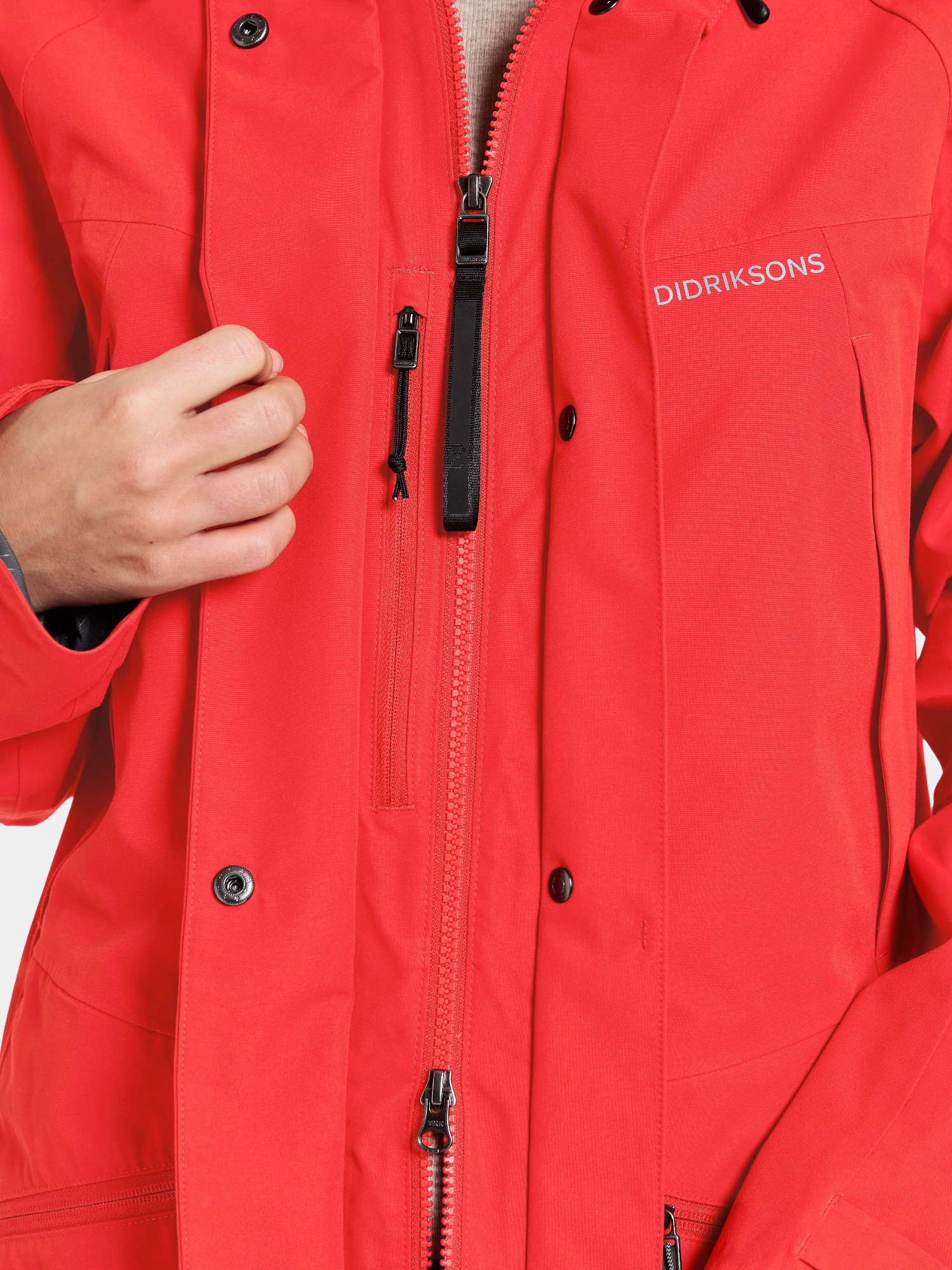 Didriksons Women's Ilma Parka 8 Punainen 06