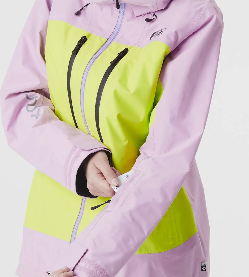 Picture Organic Clothing Women's Acidic 3L Xpore Jacket Orchid Acid Lime 08