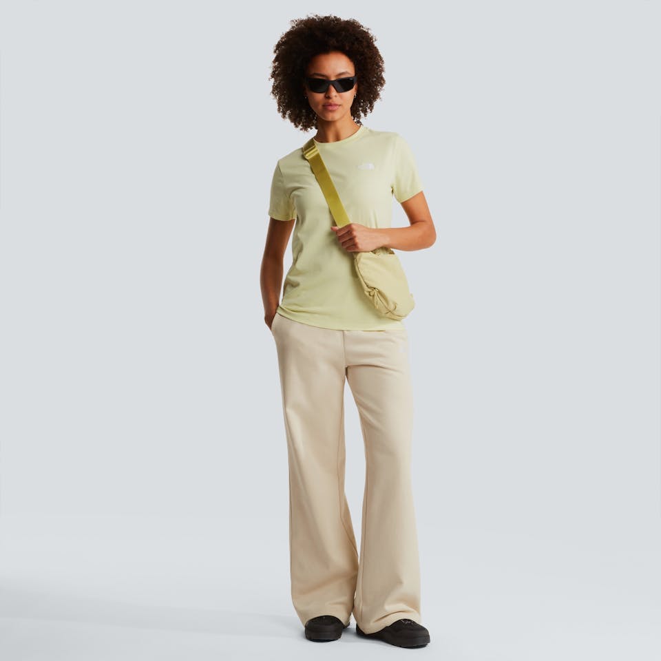 The North Face Women's Evolution Simple Dome Slim Short Sleeve Lemon Mist 01