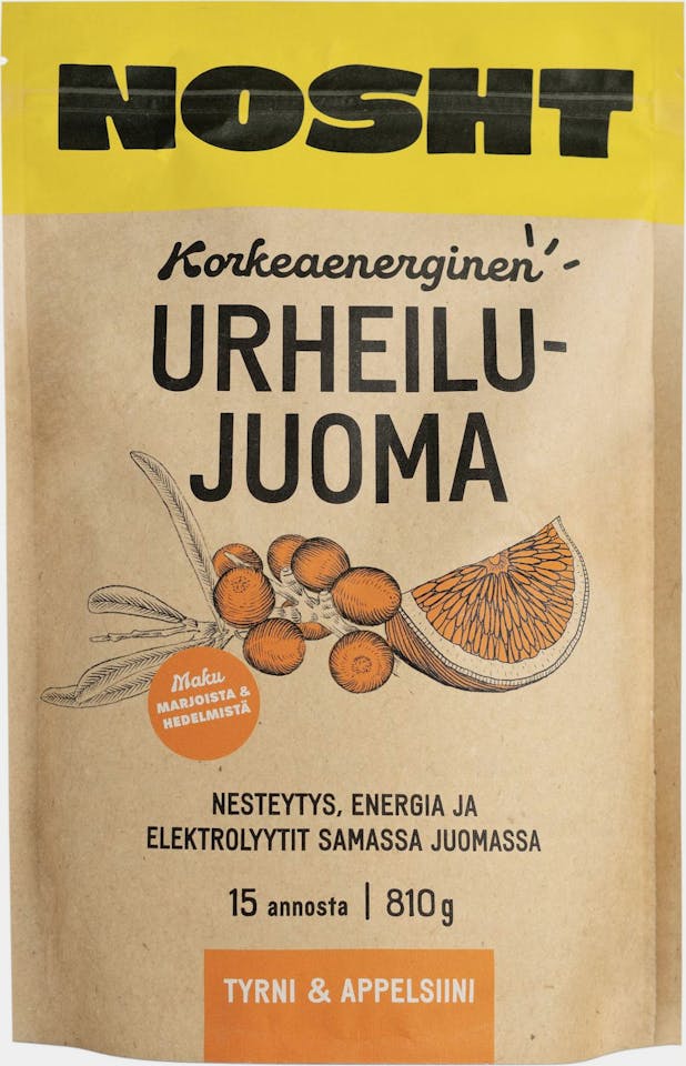 Nosht High Energy Sports Drink Buckthorn Orange  01