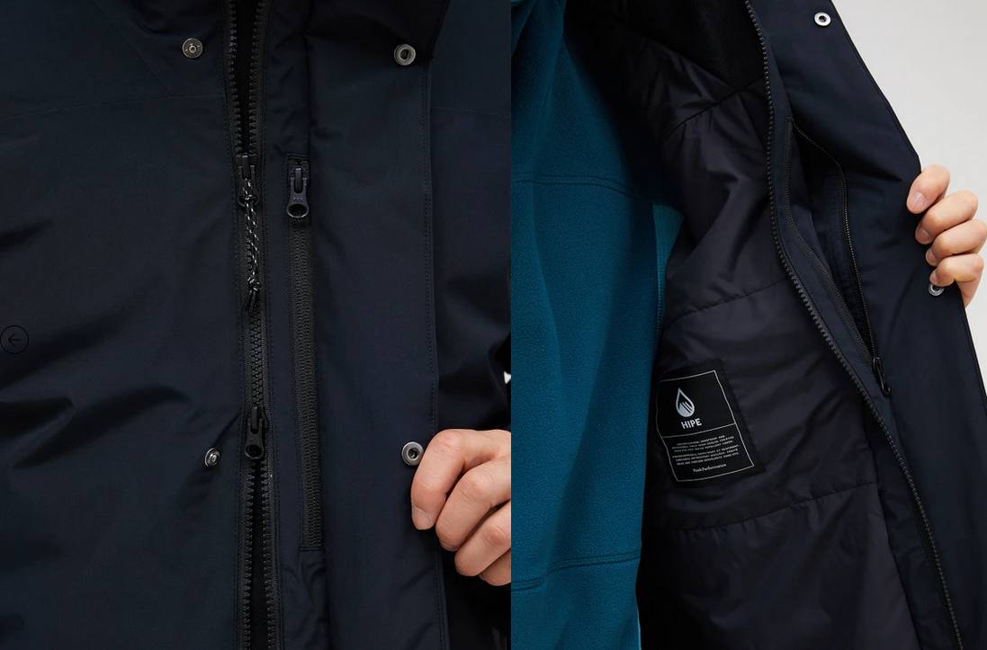 Peak Performance Men's Treeline Insulated parka Black 06