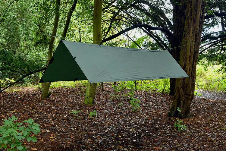 DD Hammocks Superlight Tarp S Green 01