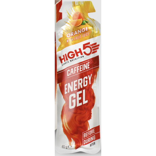 High5 Caffeine Energy Gel Orange 40g
