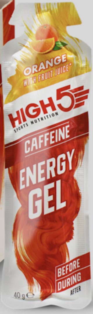 High5 Caffeine Energy Gel Orange 40g