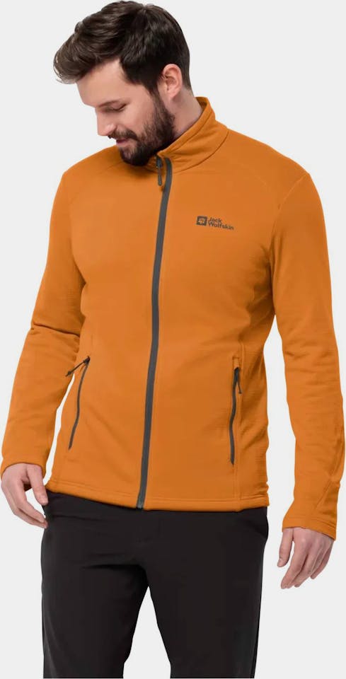 Jack Wolfskin Men's Kolbenberg Fullzip Dark orange 01