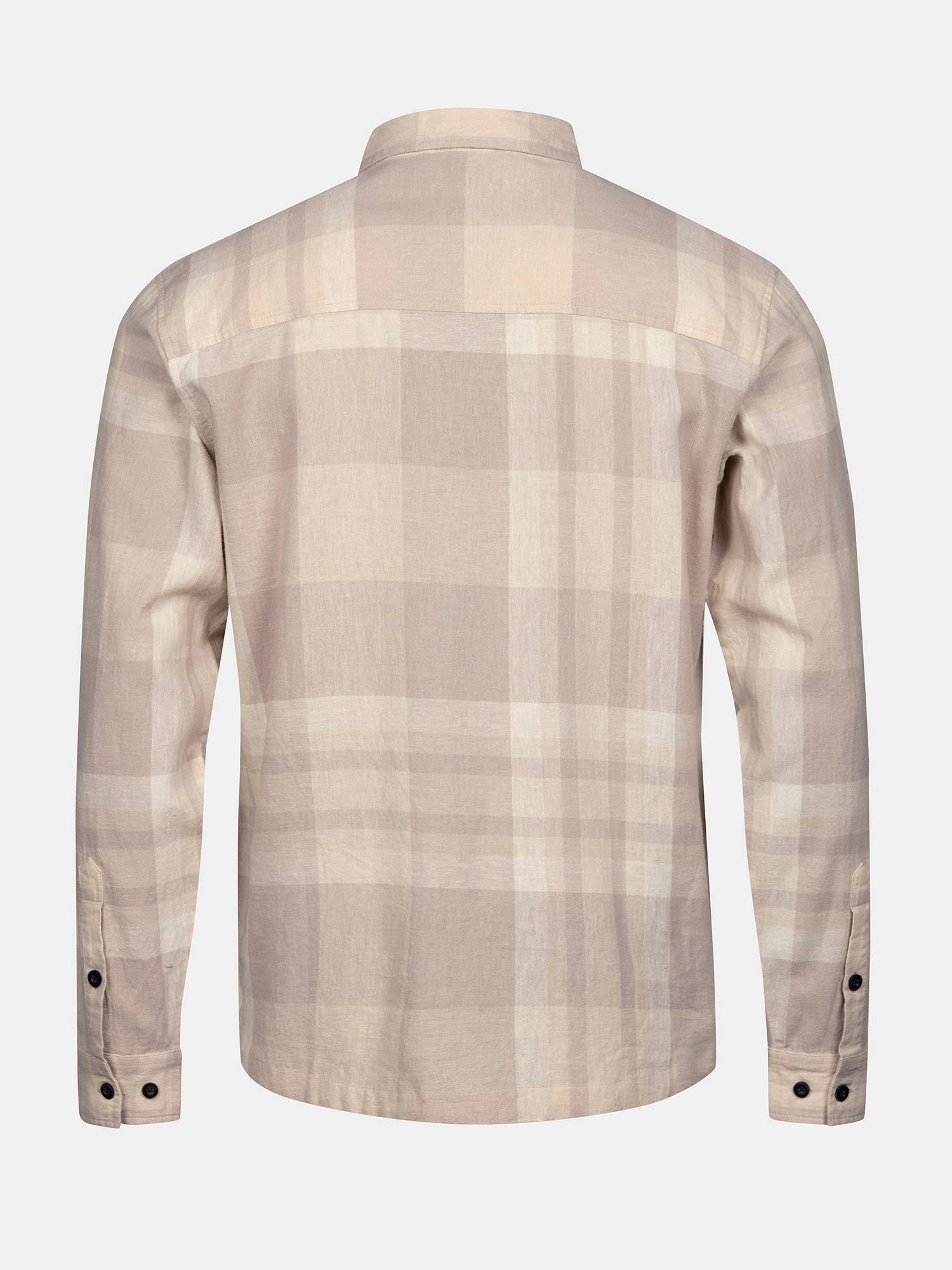 Halti Men's Hiker Trek Shirt Fog Beige print 02