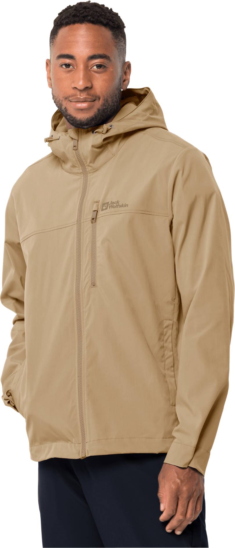 Jack Wolfskin Men's Desert Wind Jacket Sand 02