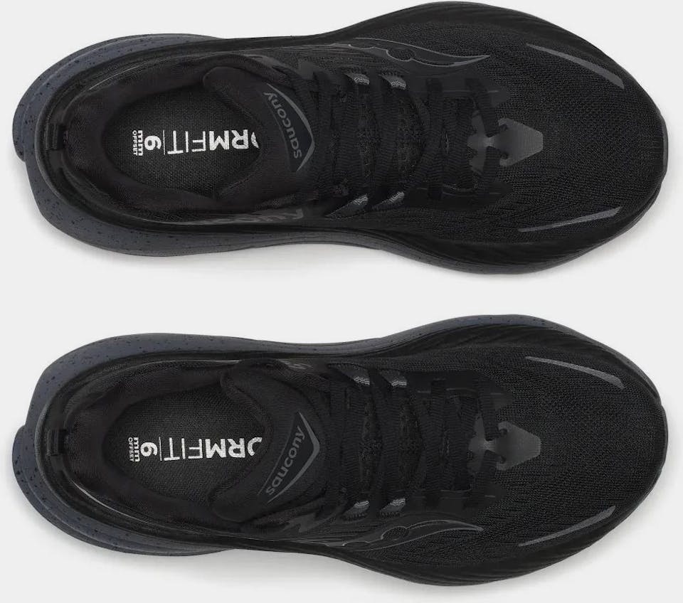 Saucony Women's Hurricane 24 Musta / Harmaa 04