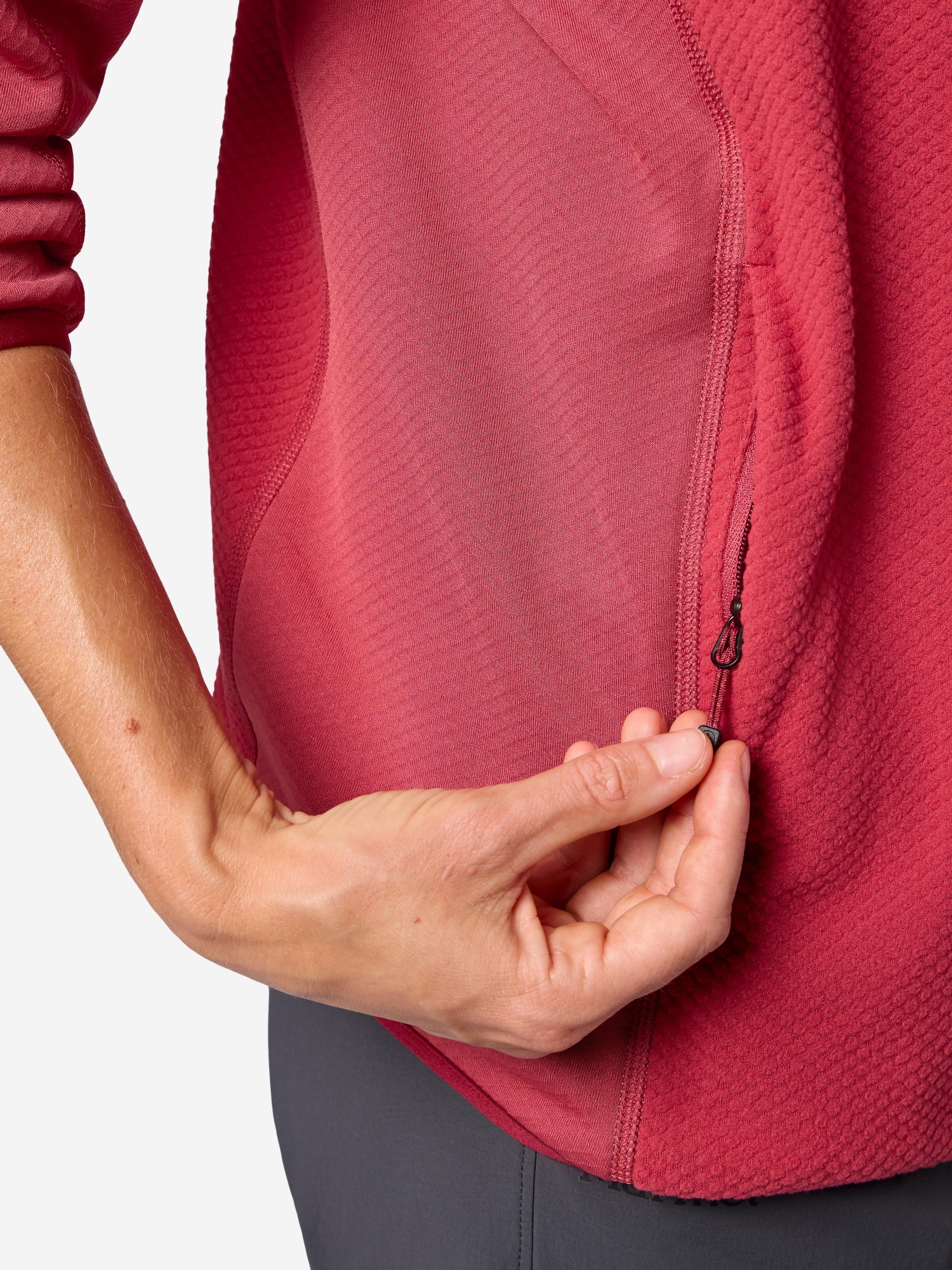 Marmot Women's Rockbound Fleece Hoody Dried Rose 03