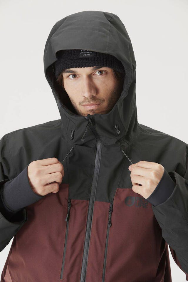 Picture Organic Clothing Men's Object Jacket Punainen / Musta 04