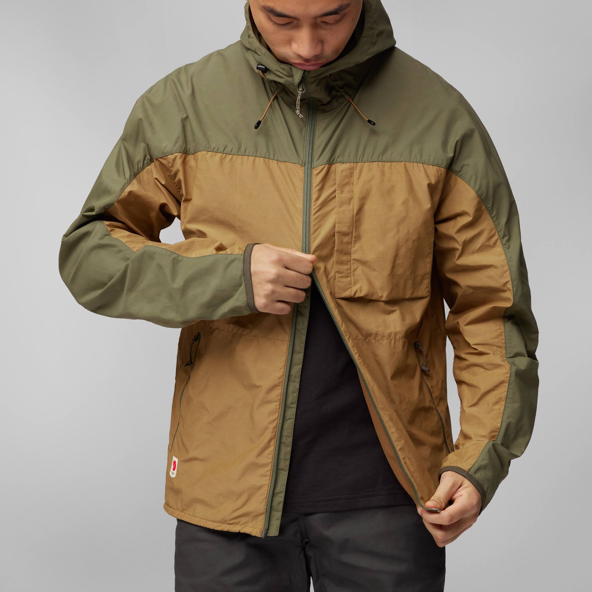 Fjällräven Men's High Coast Wind Jacket Chalk/Fossil 07