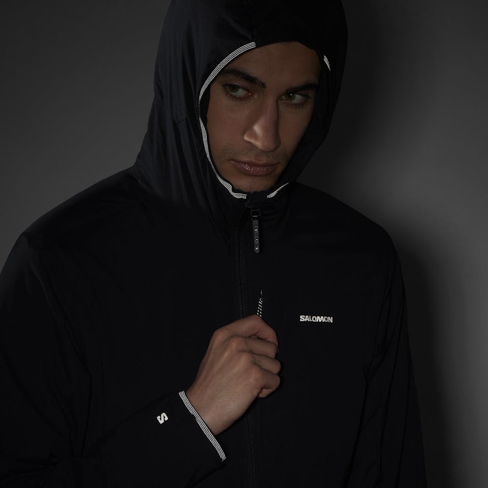 Salomon Men's Mountain Flex Hood Black 05