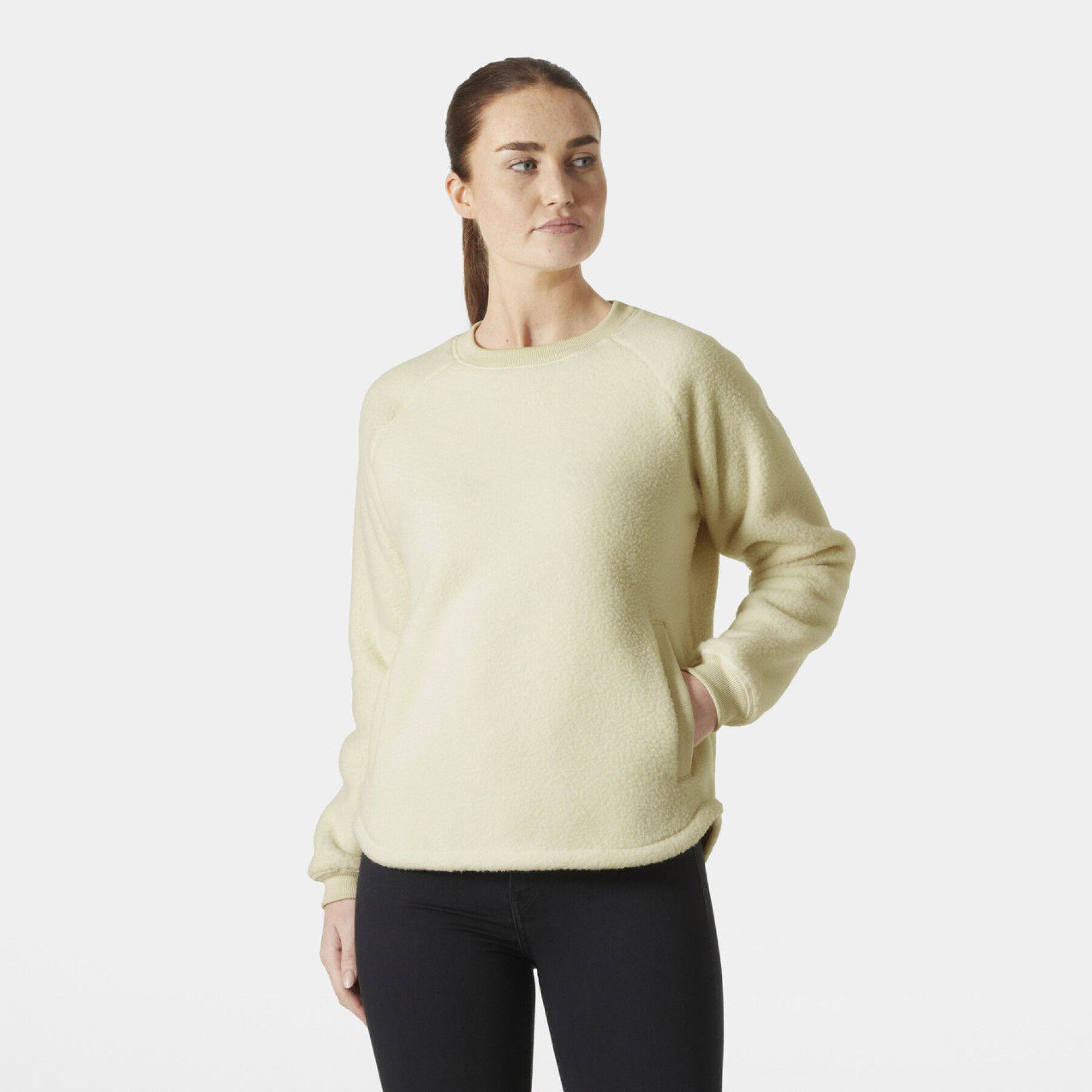 Helly Hansen Women's Escape Teddy Sweater Cream 04