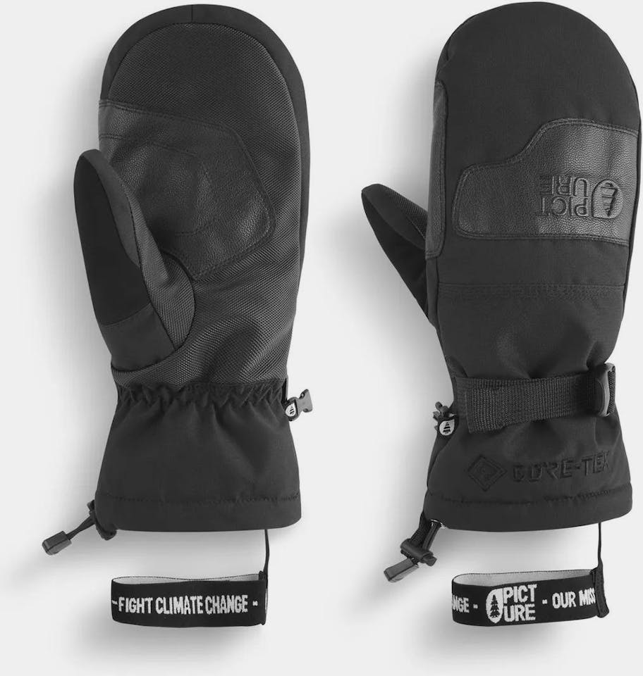 Picture Organic Clothing Women's Grabey Mitts Musta 01