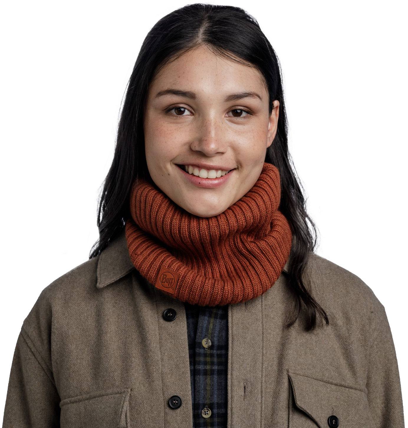 Buff Norval Merino Neckwarmer Kaneli 03