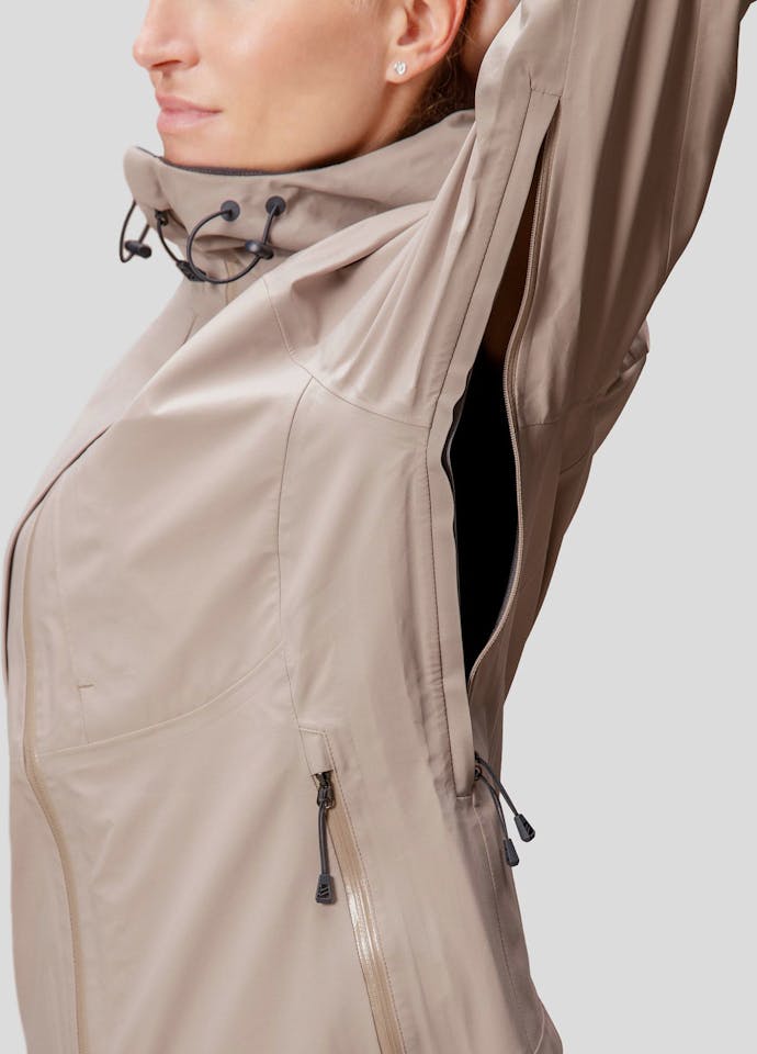 Halti Kaarna W DX 3L Jacket Beige 02