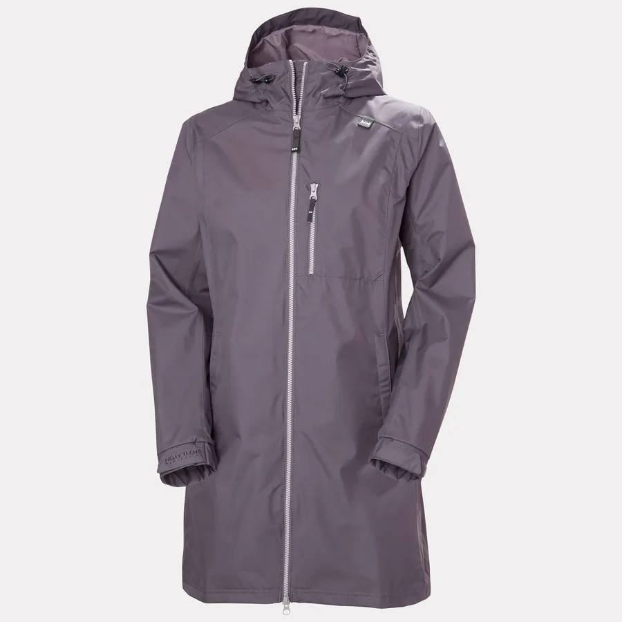 Helly Hansen Women's Long Belfast Jacket Smoked Purple 06