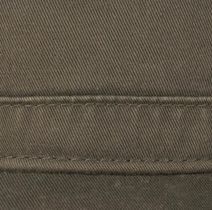 Stetson Army Cap Cotton Musta 05